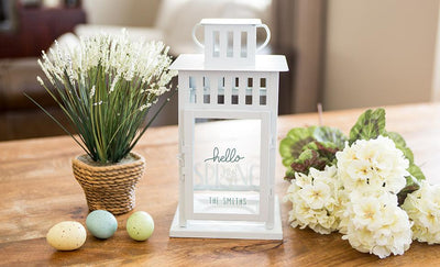 Personalized Spring Lanterns