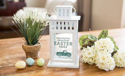 Personalized Spring Lanterns