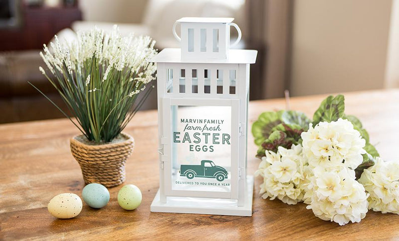 Personalized Spring Lanterns