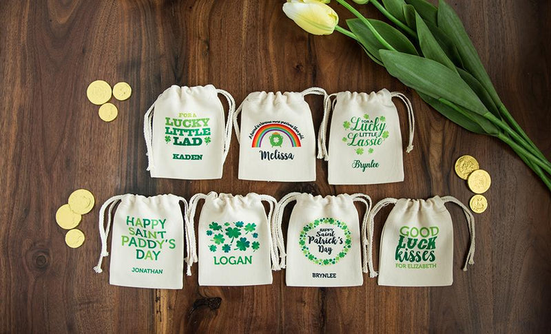 St. Patrick’s Day Personalized Small Gift Bags