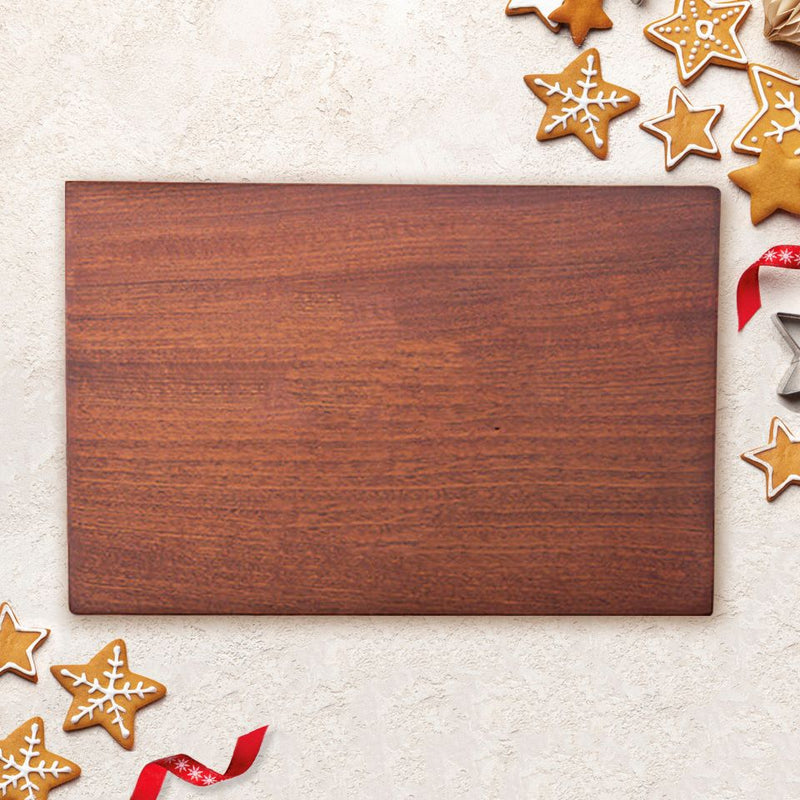 Personalized 10x15 Holiday Mahogany Cutting Boards