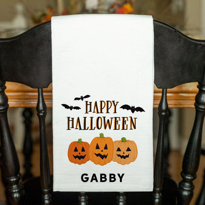 Personalized Tea Towels - Halloween