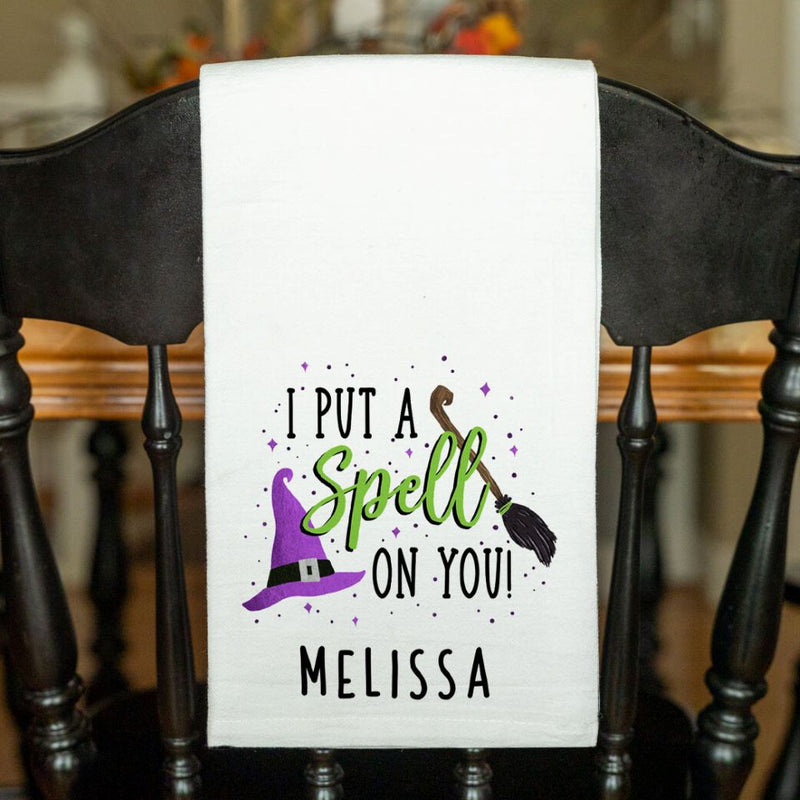 Personalized Tea Towels - Halloween