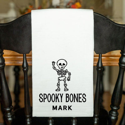 Personalized Tea Towels - Halloween