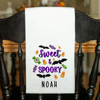 Personalized Tea Towels - Halloween