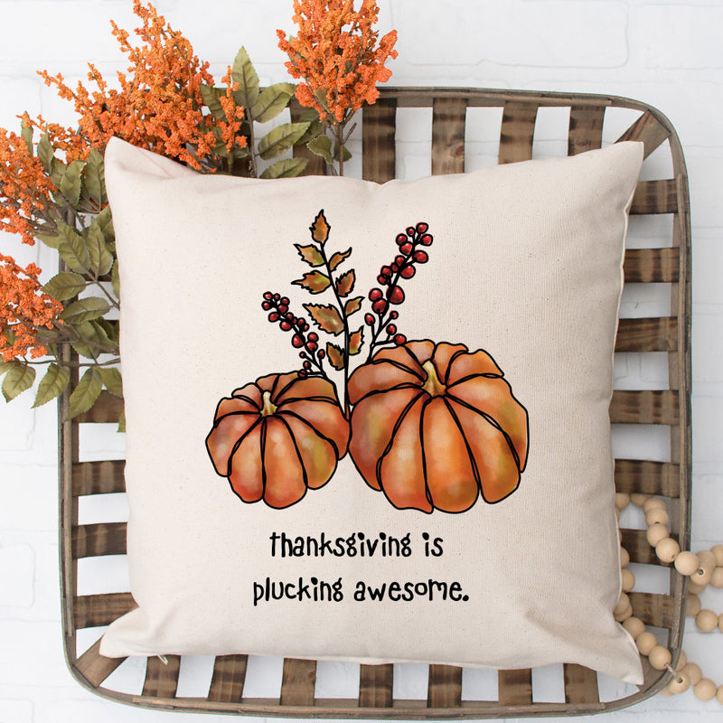 Non-Personalized Thanksgiving Throw Pillows (Insert Included)