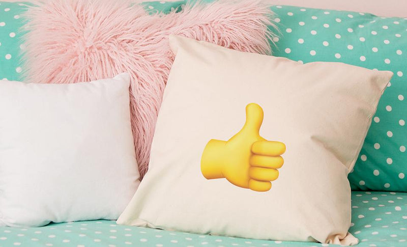 Personalized Emoji Throw Pillow Covers