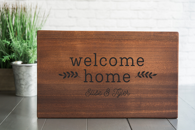 CrossCountry Mortgage - Personalized Beautiful Large 11x17 Mahogany Boards