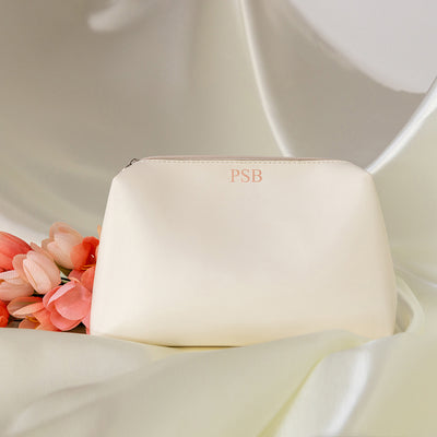 Personalized Vegan Leather Clutch