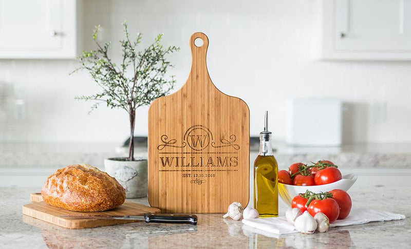 Personalized Extra-Large Serving Boards - Modern Collection