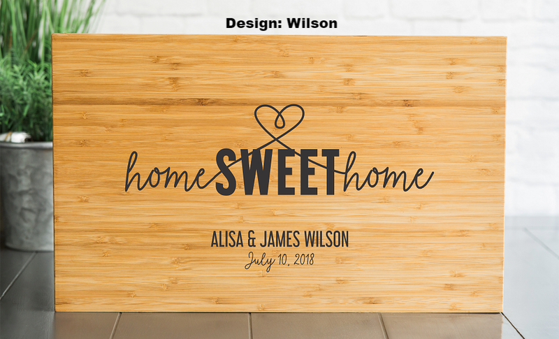 South Pacific - Personalized Beautiful 11x17 Bamboo Boards