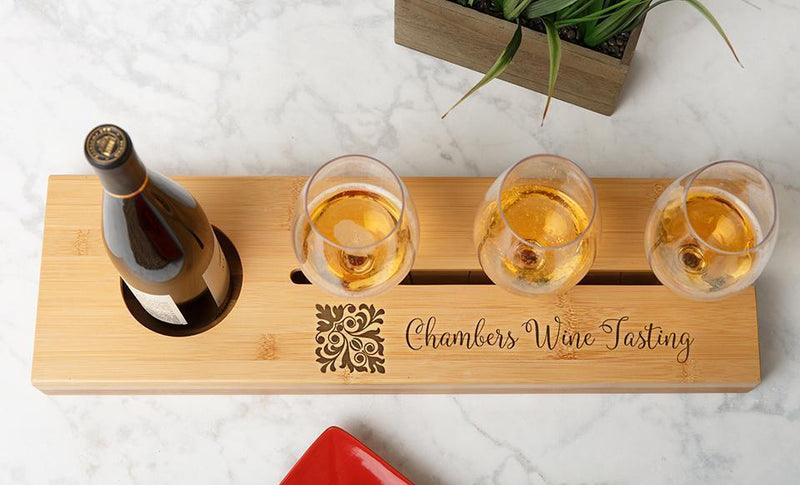HomeBridge - Personalized Wine Serving Tray