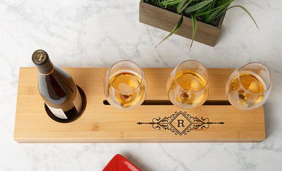 Personalized Wine Tray - Wine Tray Bundle