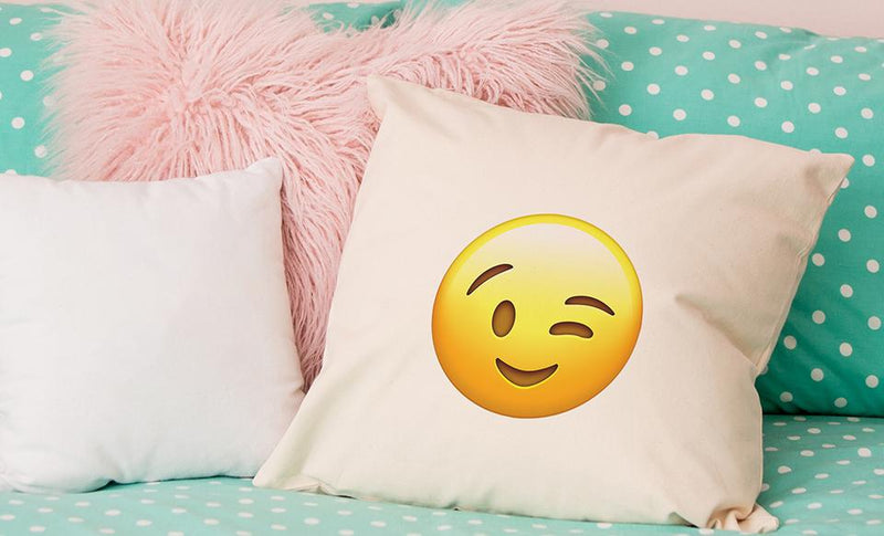 Personalized Emoji Throw Pillow Covers