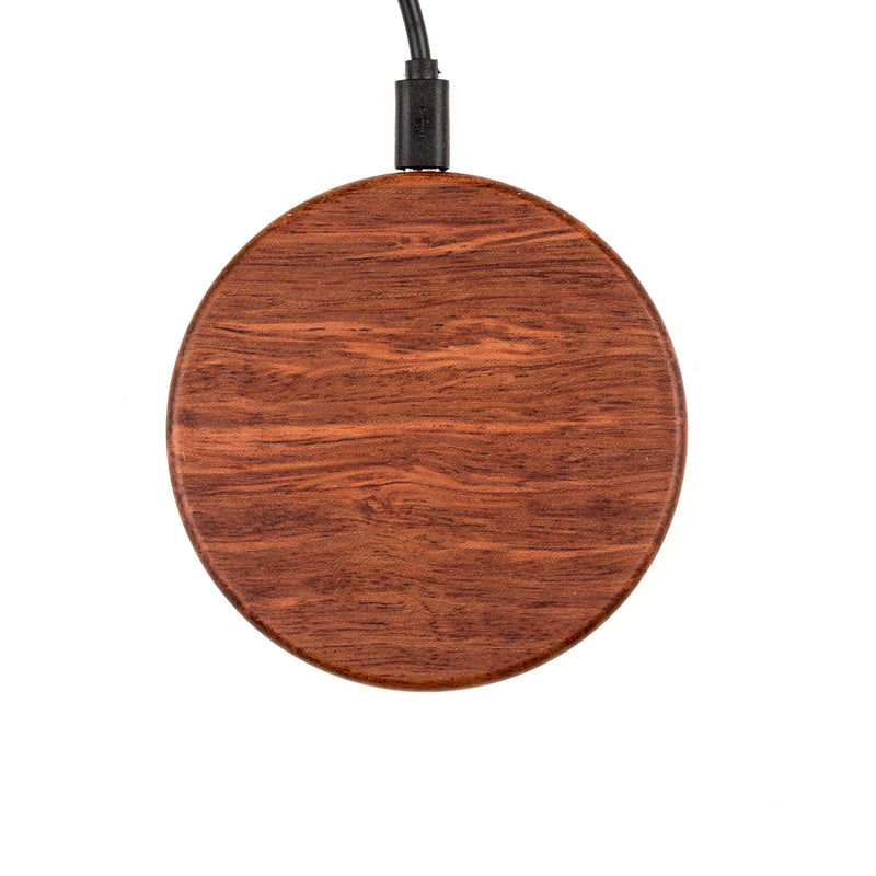 Personalized Wooden Wireless Cell Phone Chargers