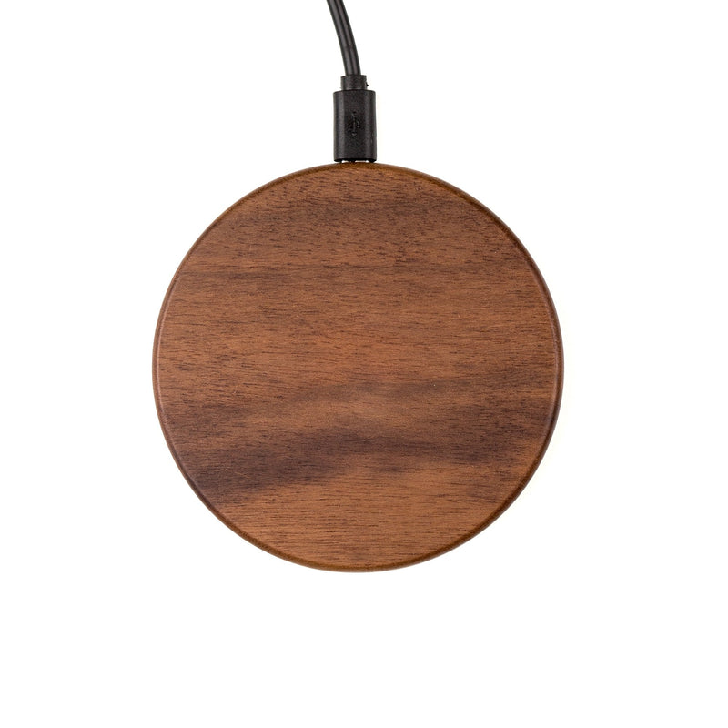 Personalized Wooden Wireless Cell Phone Chargers