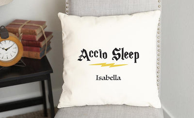 Personalized Wizard Throw Pillow Covers