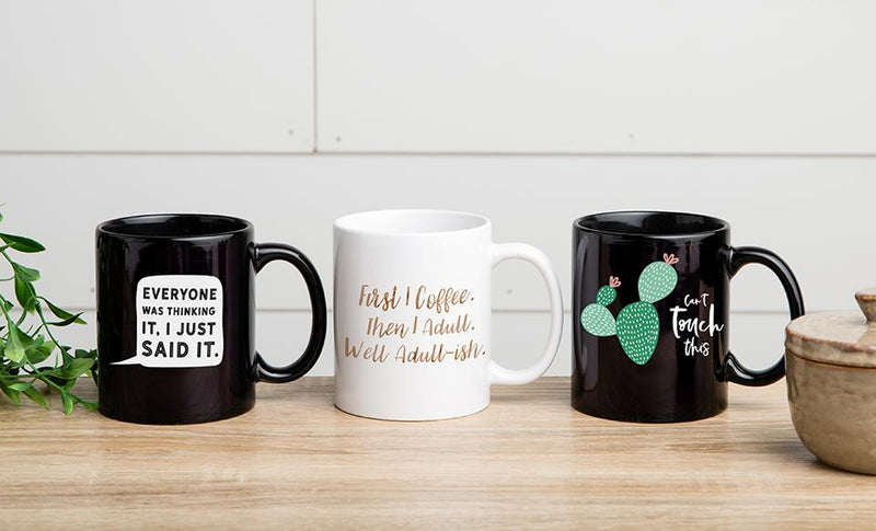 Personalized Just Sayin’ Mug Collection