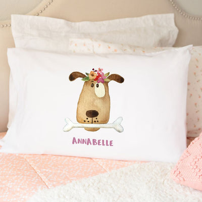 Personalized Whimsical Dog and Cat Pillowcases