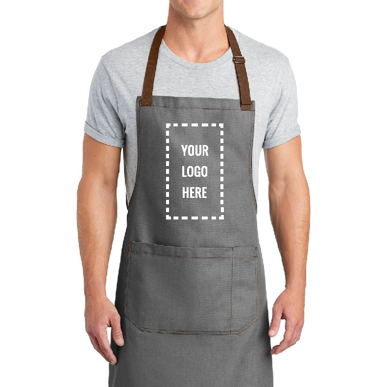 Port Authority Market Full-Length Bib Apron. A800