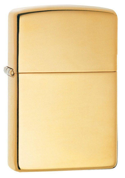 Personalized Armor™ High Polish Brass Zippo Lighter - - Zippo