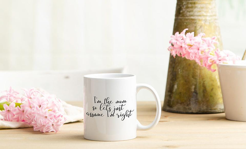 Personalized Mom Life Mugs