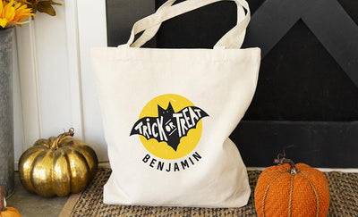 Personalized Halloween Tote Bags