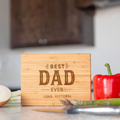 Personalized 6x8 Single Tone BBQ Cutting Board