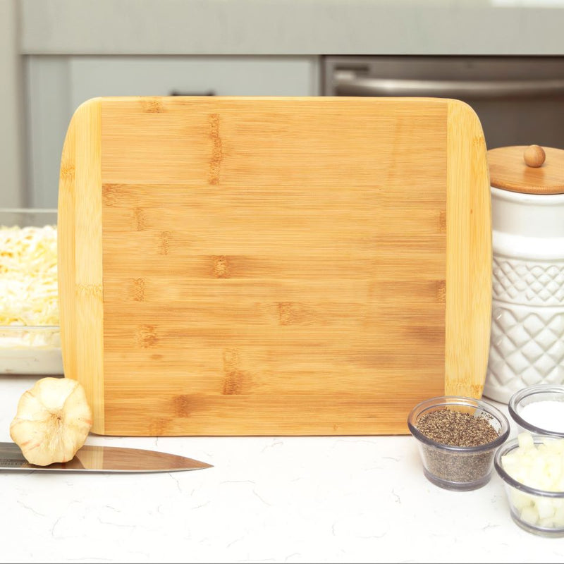 Personalized Holiday Bamboo Cutting Boards - Rounded Edge