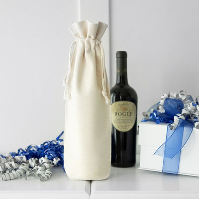 Personalized Hanukkah Wine Gift Bags