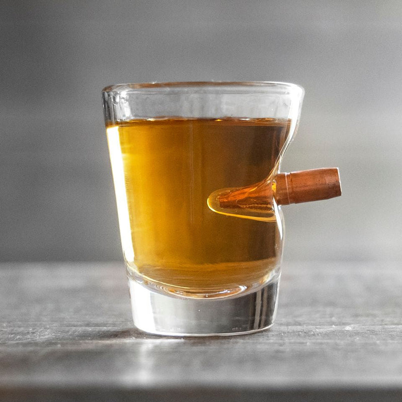 Corporate | Personalized Bullet Shot Glass - 1.5 oz.