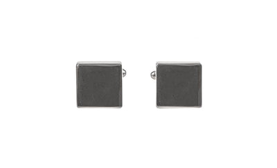 Personalized Gunmetal Cufflinks - Square