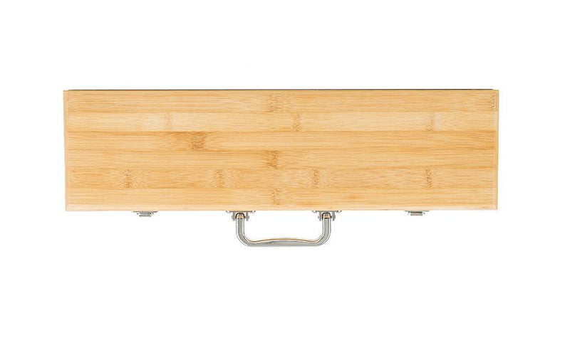 American Pacific Mortgage - Personalized BBQ Grill Set - Bamboo Case