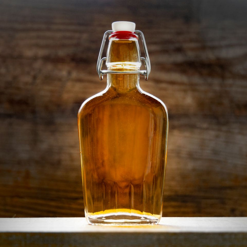 Personalized Groomsmen Proposal Glass Flask - 8.5 oz.