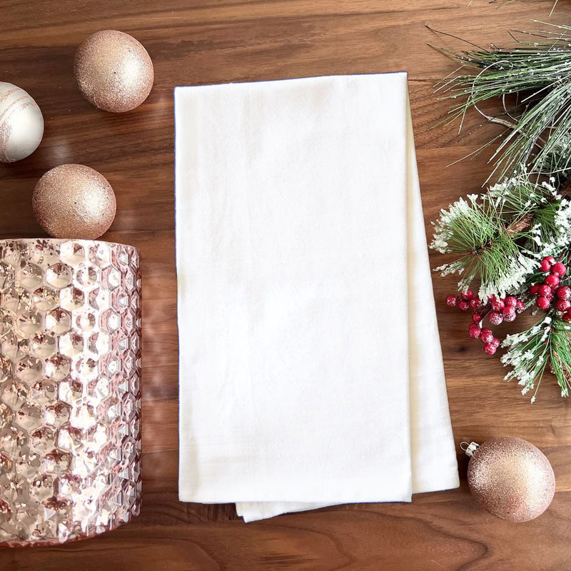 Personalized Holiday Tea Towels
