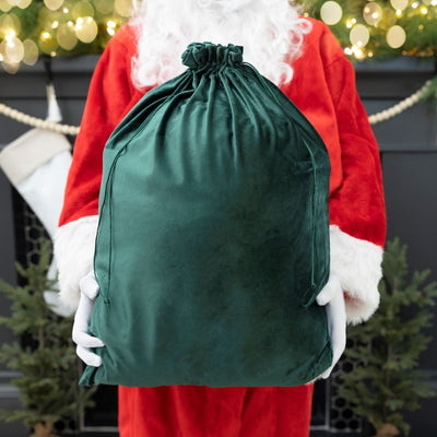 Personalized Christmas Santa Bags (Velvet)