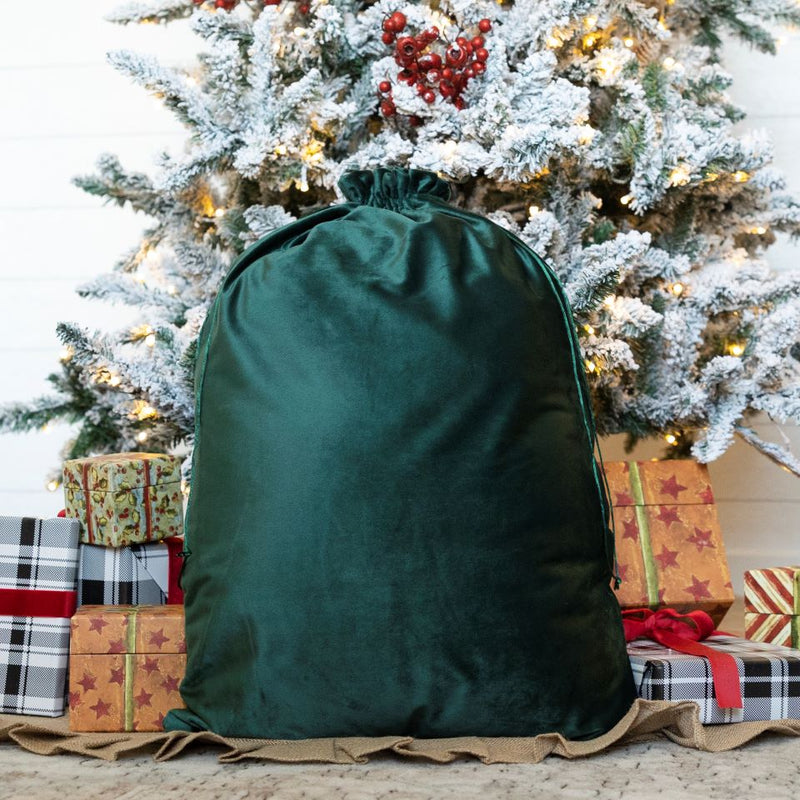 Personalized Christmas Santa Bags (Velvet)