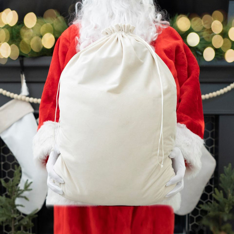 Personalized Christmas Santa Bags (Velvet)