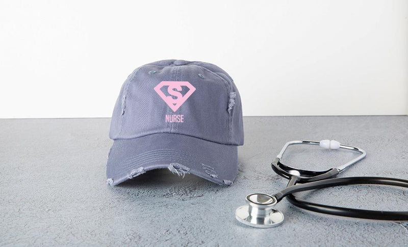 Personalized Super Nurse Caps