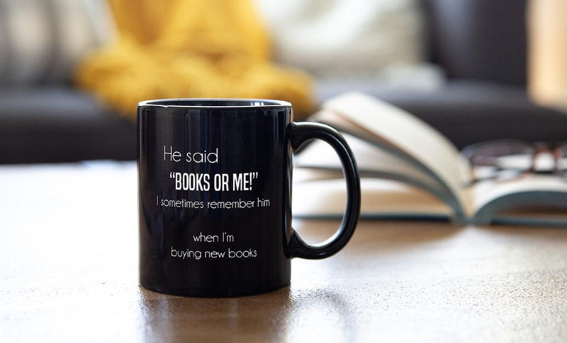 Personalized Books Are My World Mug Collection