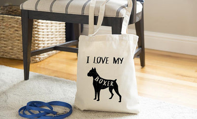 Personalized Dog Breed Tote Bags