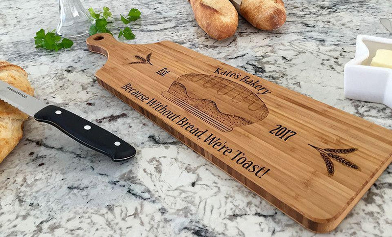 Corporate | Personalized Stunning Large Bread Boards