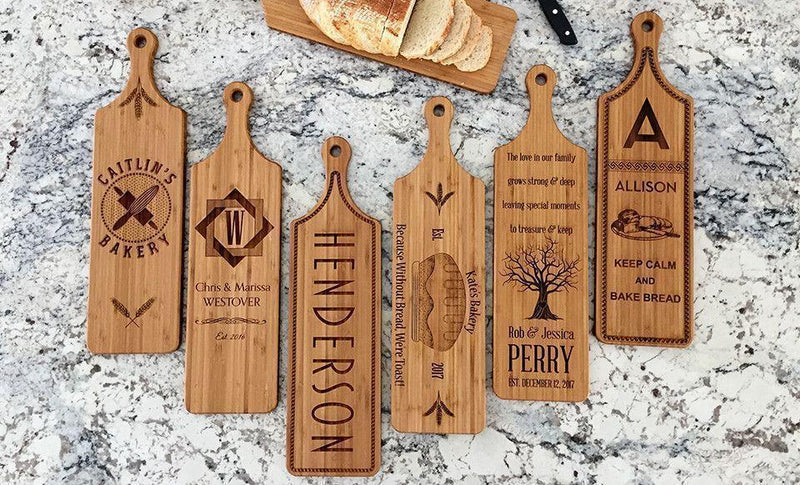 Prosperity Lending - Personalized Bamboo Bread Boards