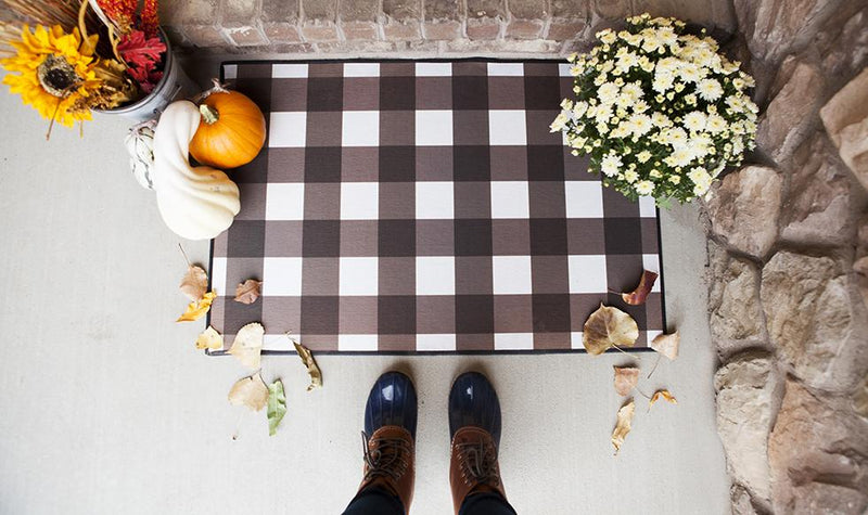 Personalized Layered Fall Doormat Sets