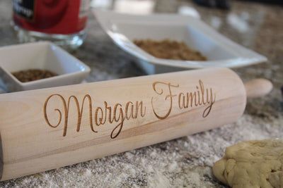 Personalized Rolling Pins - 5 Designs! - Qualtry Personalized Gifts