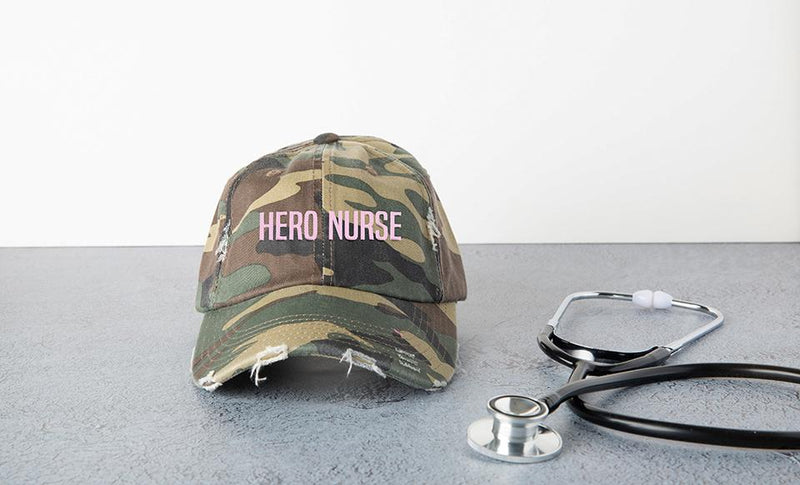 Personalized Super Nurse Caps