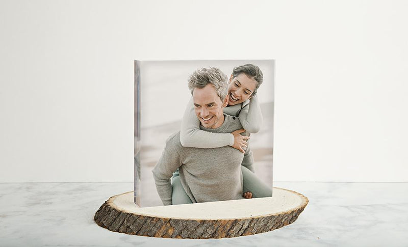 Personalized Acrylic Photography Display Blocks