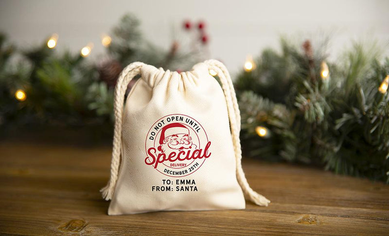 Personalized Holiday Gift Bags