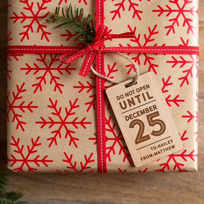 Personalized Christmas Wooden Tags