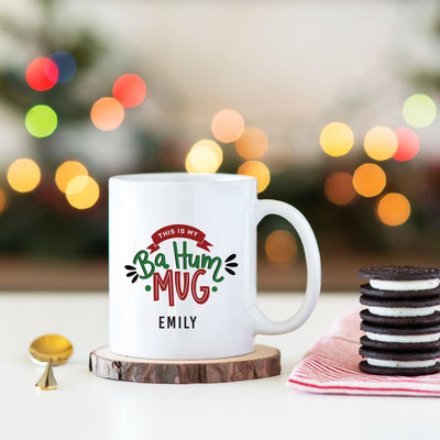 Personalized Festive Holiday Mugs